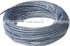 6x19+IWS 4.0mm galvanized steel cable