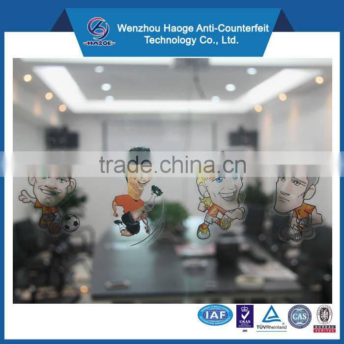 Print Car Static Cling Sticker & Car Body Stickers, PVC Car sticker design