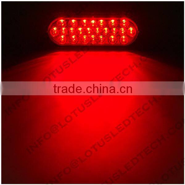 12/24V 6 inch Oval waterproof LED lights for truck trailer