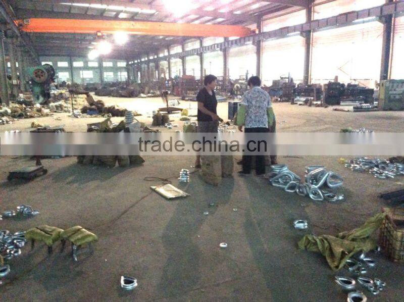 US standard zinc plated heavy duty wire rope thimbles G414