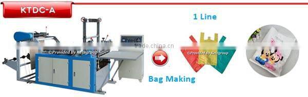 Manual Hydraulic T-shirt Bag Punching Machine
