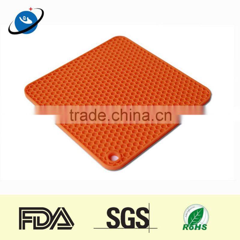 Non slip silicone tuba pot mat