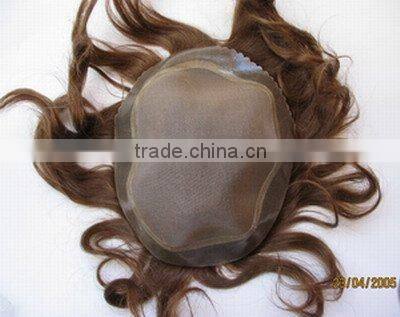 mens invisible toupee, hair pieces, hair replacement system