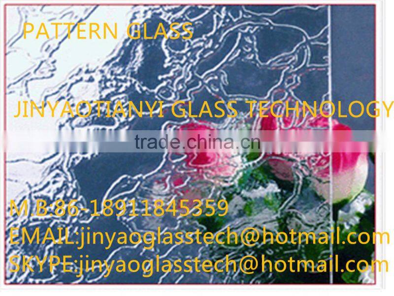 beijing new product 2015 excellent safe pattern glass