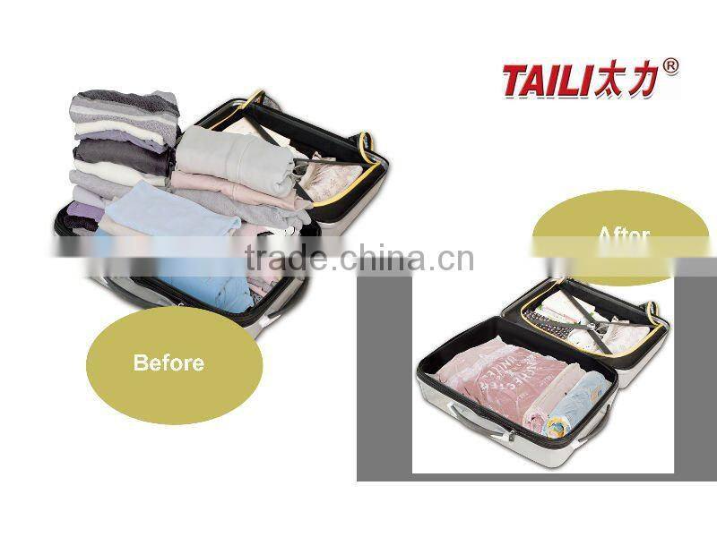 Vacuum Storage Bag with rolling style save 70% space