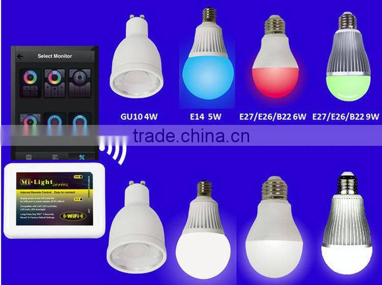 smart lighting led WIFI bulb 2.4G