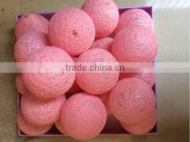 diameter 6cm bright battery operated cotton ball