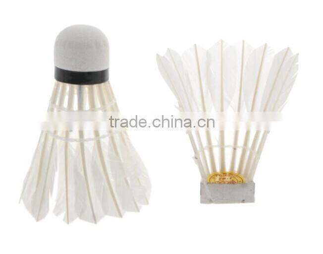 Goose Feather Shuttlecock Badminton For Training