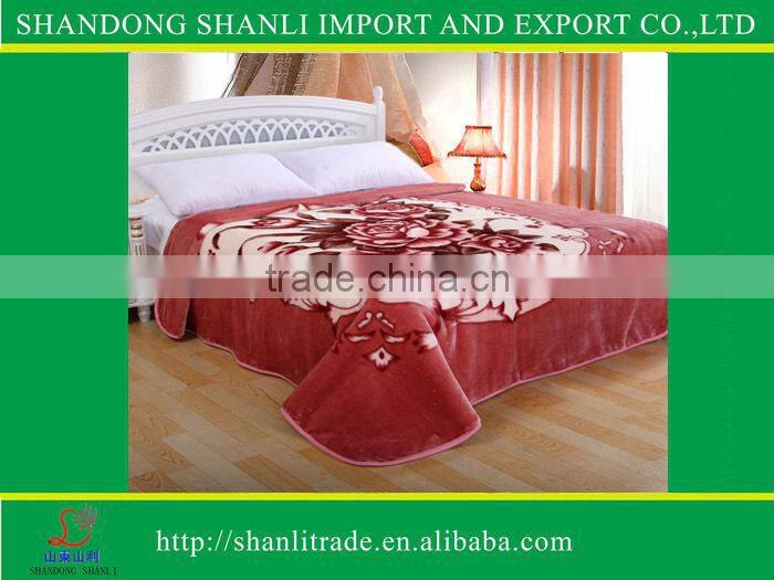 1Ply Super Soft1 Raschel Blanket