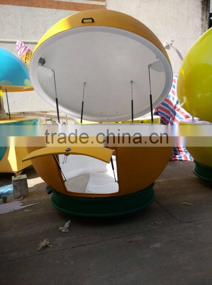 Optional Orange or Watermelon Image Outdoor Juice Kiosk for Sale