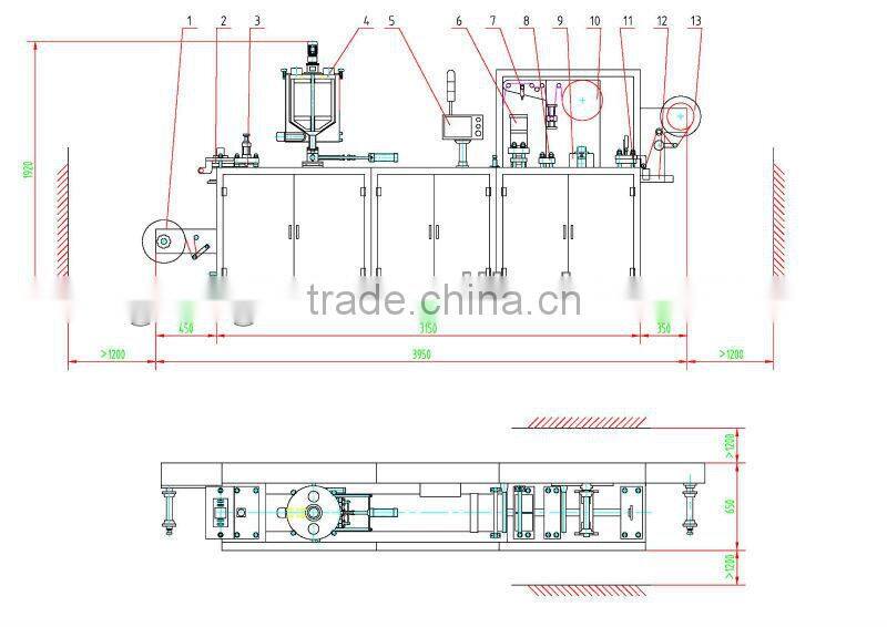 DPP-250Y Chocolate Blister Packing machine
