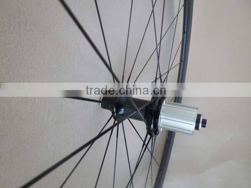 100% hand-built and fast delivery oem carbon bicycle wheels 38mm clincher for road bike powerway carbon hub