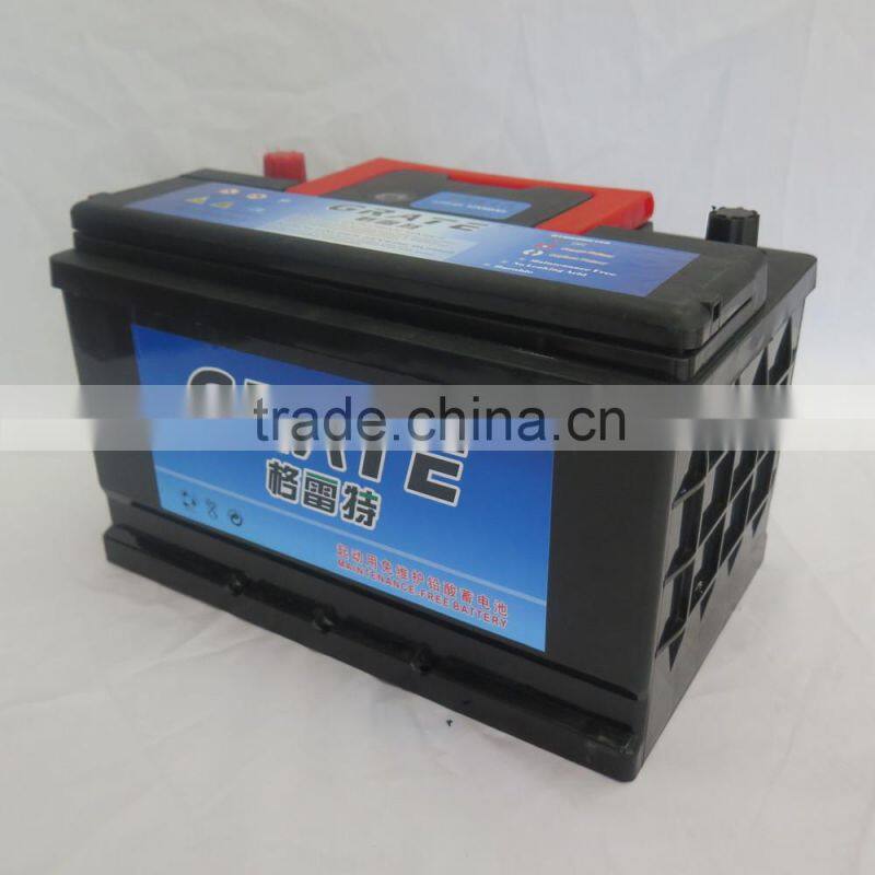high quality DIN 54320MF-12V43Ah car batteries maintenance free