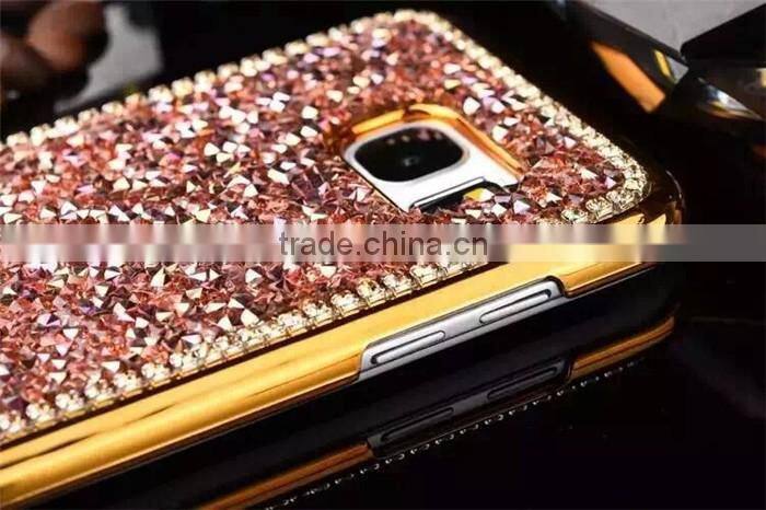 For Samsung S7 Sase Hybrid Back Covers Luxury Bling Style