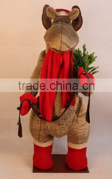 XM-A6143 60 inch inflatable Moose for indoor chirstmas decoration