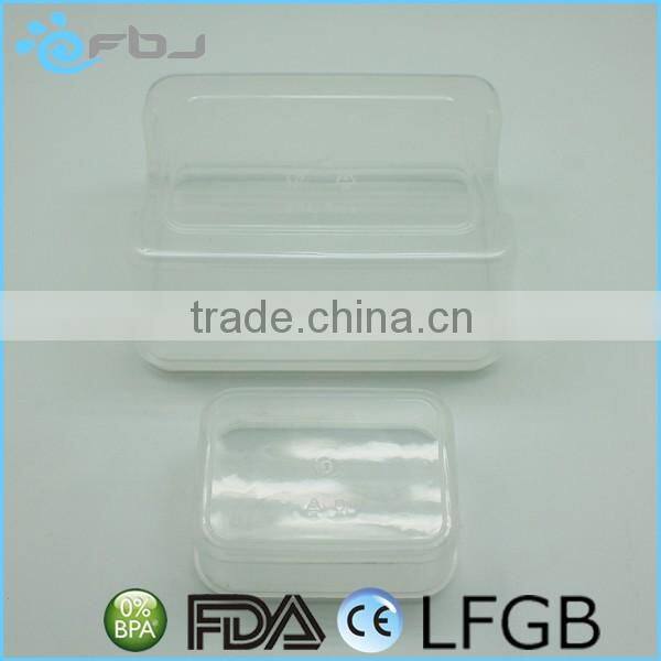 Clear Plastic BPA Free Bento Lunch Box Set