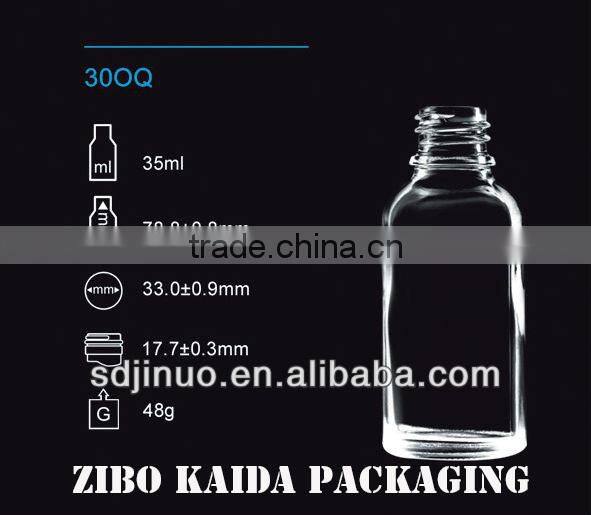 35ml clear essential oil bottle