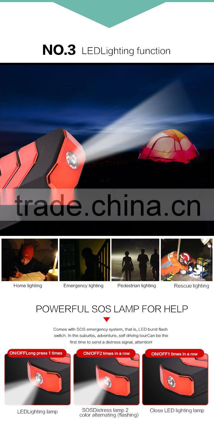 12000mAh emergency starting power supply for automobile