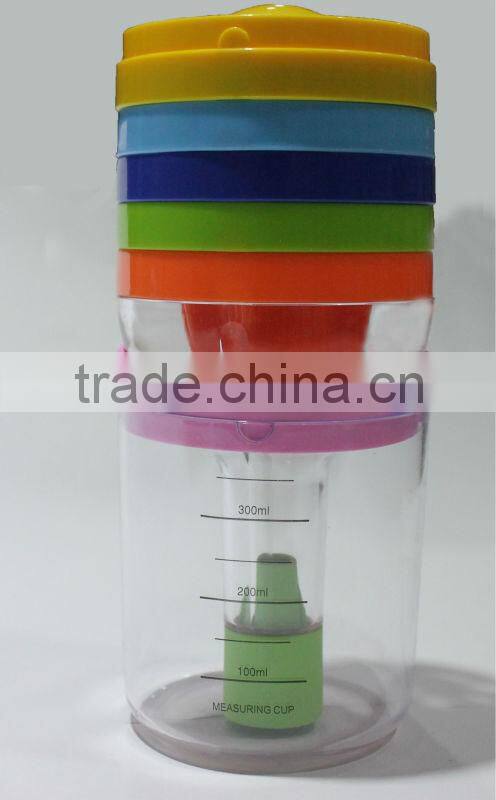 Plastic bin 8 kitchen tool like bottle,kitchen tool KS147 seen on TV