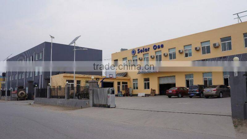 30w solar street light with 6m light pole, have CE ,TUV ,UL certificate , 2 years warranty