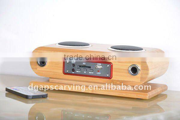 Bamboo Mini Speaker, Bamboo Radio, Bamboo MP3 Player
