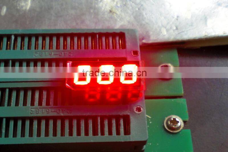 Three digits digital outdoor full color led display