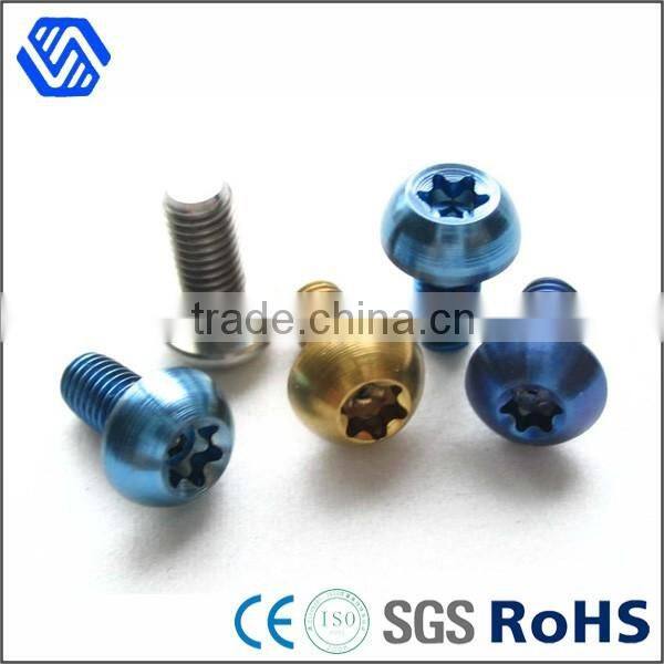 torx head screw fasterner stainless steel anti theft screw bolt