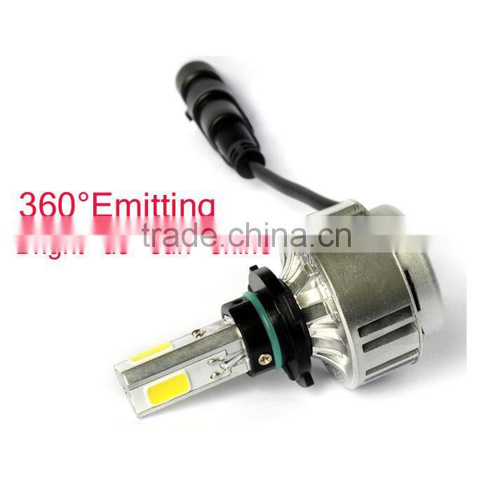 2015 HOT HOT SELL !360 Emitting Best quality 3 side super bright led headlight for toyota avanza