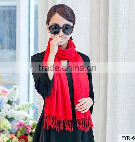 >>Hot selling SW16793 winter Trendy woman's wool scarf/#