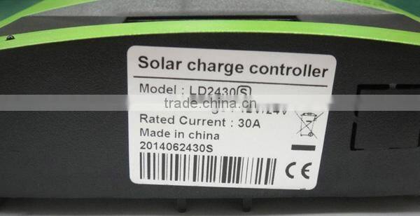 automatic 12v/24v solar panel voltage regulator 30a 40a 50a 60a