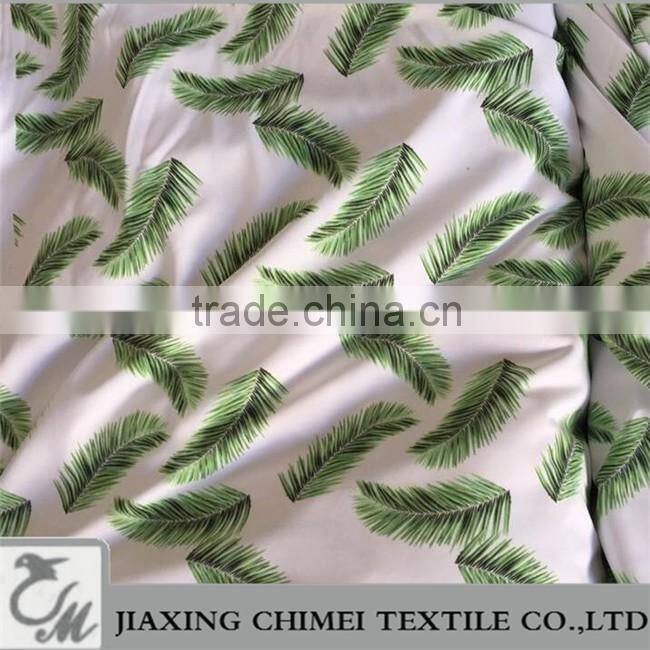 palm digital printing for swimming fabric