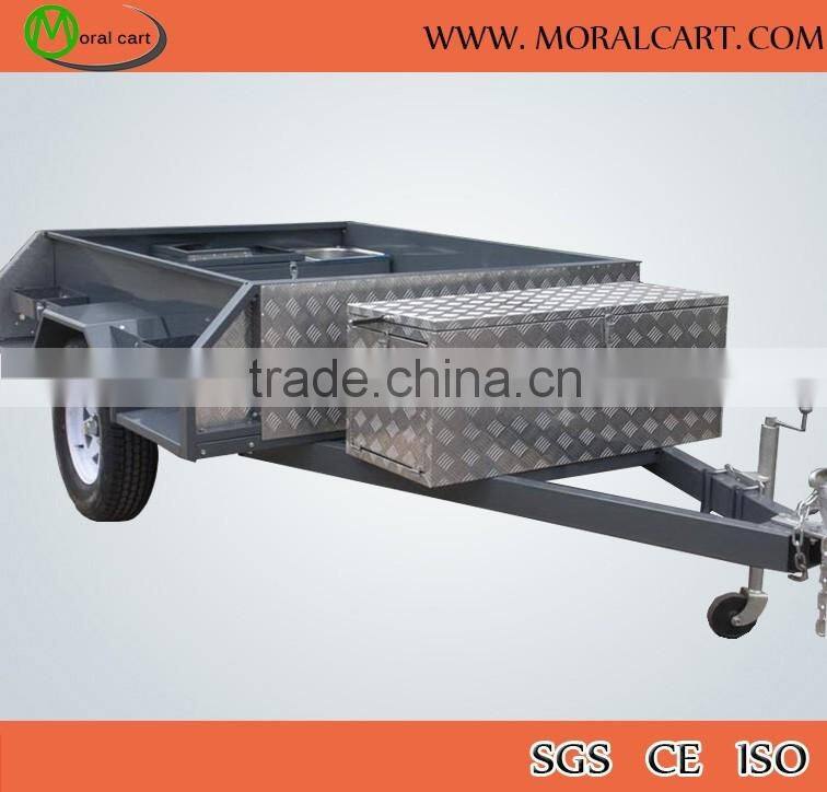 tandem axle hydraulic tipping trailer sale