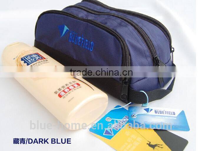 2015 Latest design fashion 3 layers men women travelling cosmetic bag Professional toothbrush toothpaste organizer tool pouch