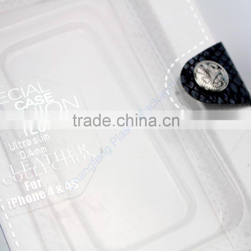 Customized Plastic Packaging Box for Cell Phone Case