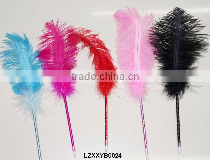 Ostrich feather plumes pens LZTLY0273