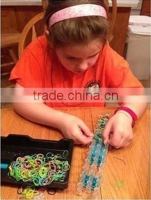 cheap sell any of customized weave silicone bracelet