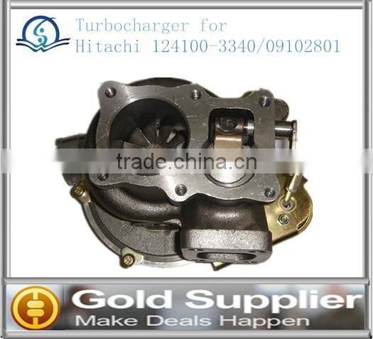 Brand New turbocharger for Hitachi EX220-5 124100-3340/09102801 with high quality and most compptitive price.
