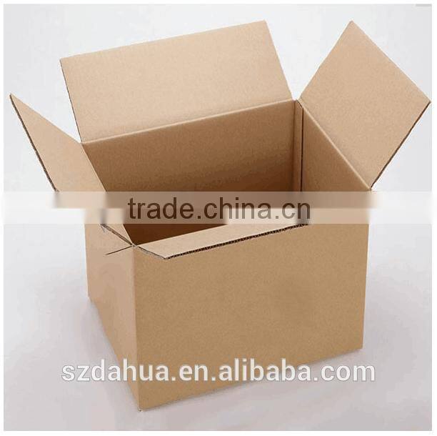 Double wall corrugated cardboard shipping box