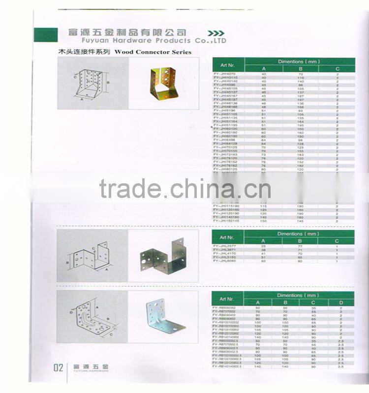 useful good quality wood steel connector