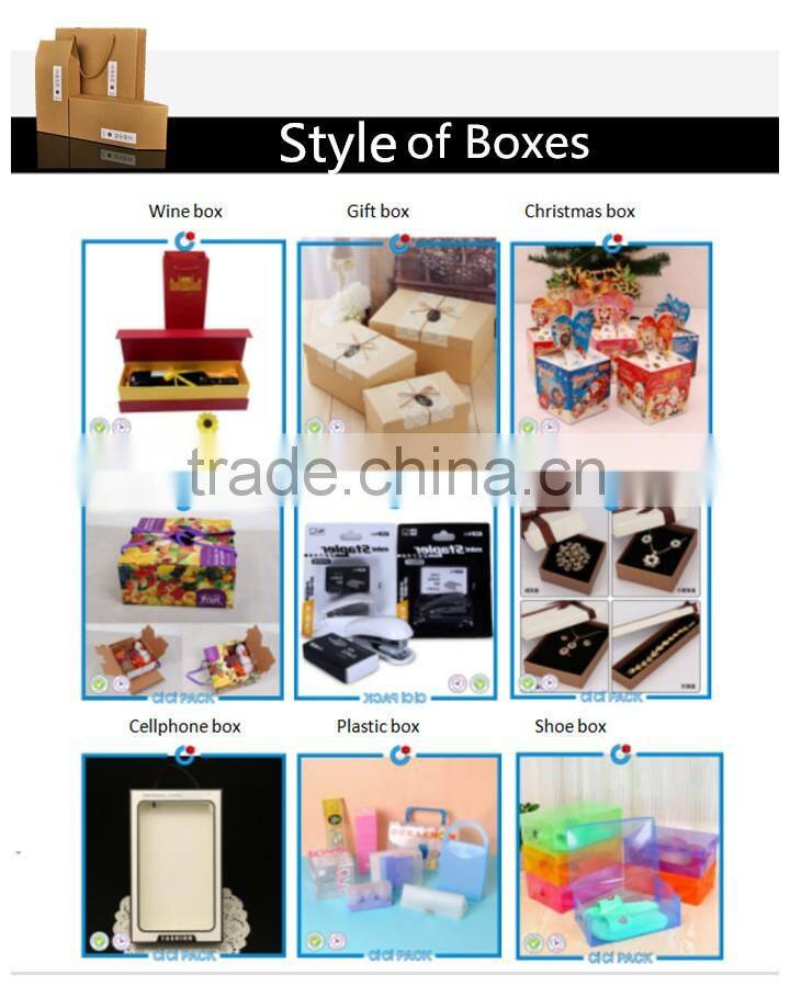 Popular CYMK printing paper packaging for usb cable packaging