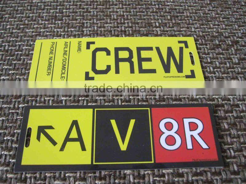luggage rope and metal eyelet luggage tag set (M-PT305)