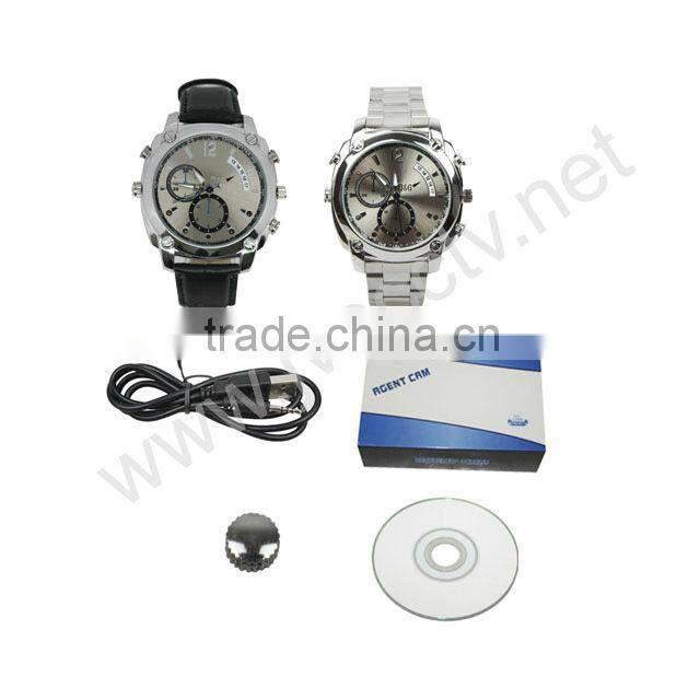 JVE-3105G-2 1080P IR Night Vision Wieless Waterproof Hidden Watch Camera, Watch Camcorder