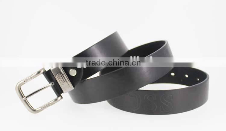 New designer man Black PU leather jeans belt in Yiwu