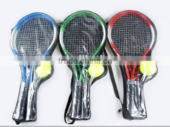 Custom painting tennis racket, Tennis racquet with carbon fiber frame, polyester face net