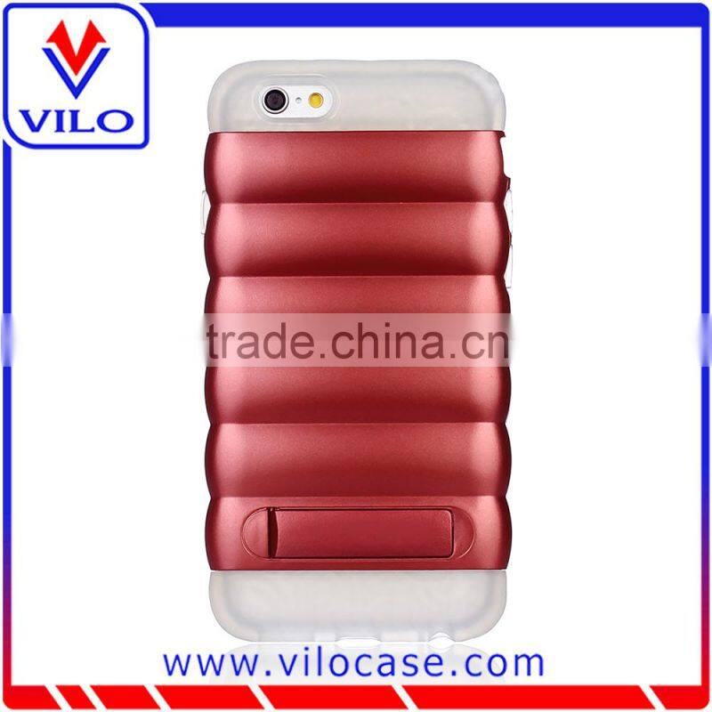 Utra slim kickstand tpu case for iphone 6s