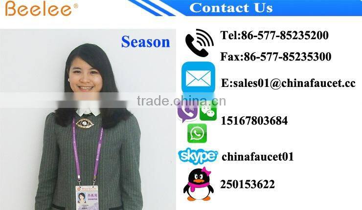 Beelee BL0818W Shower Faucet / Bathtub Faucet - Contemporary - Waterfall - Brass (Chrome)