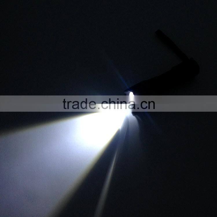 1W powerful led with 3AAA batteries Zoom flashlight