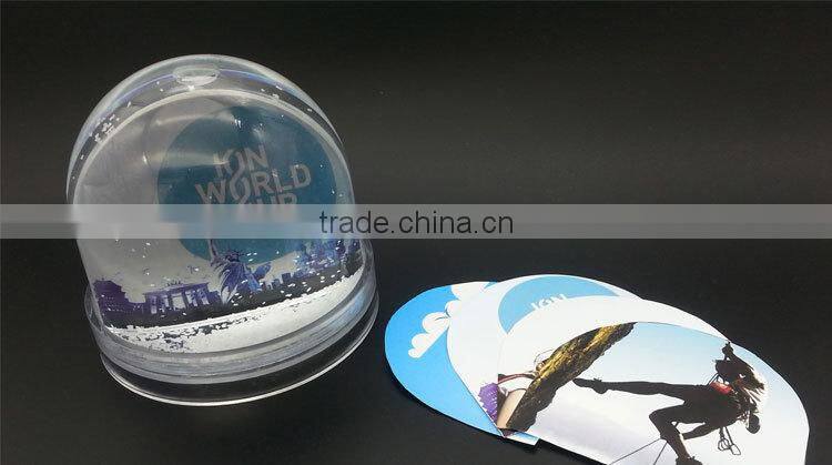 Acrylic Photo Frame Snow Globe