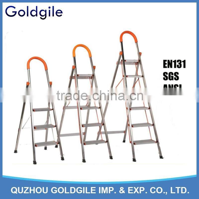 Goldgile 2016 New designaluminium folding ladder with Tools tray
