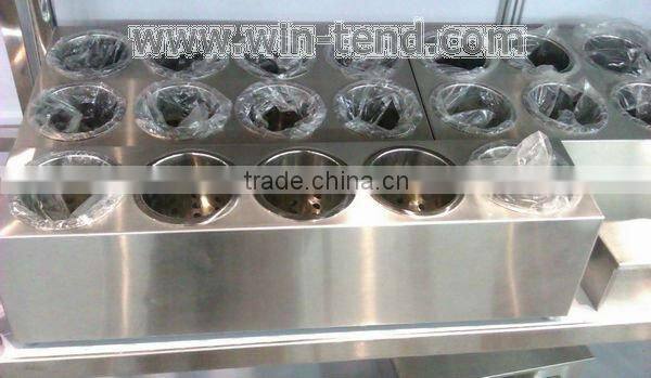 Kitchen organizer fork & knife stainless steel cutlery table holder